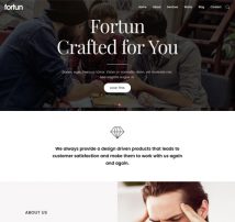 Fortun | Multi-Concept WordPress Theme