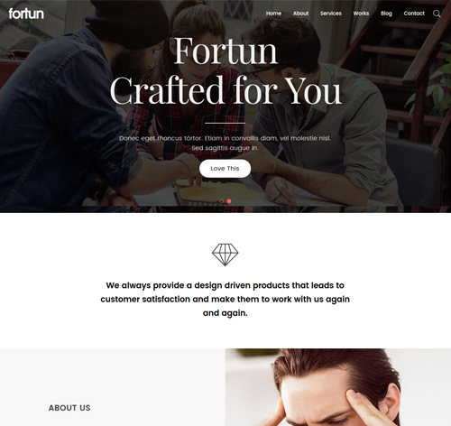 Fortun | Multi-Concept WordPress Theme