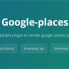 Google-Places : jQuery plugin to render Google Places Data