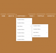 Navigation Menu Style 11