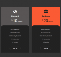 Pricing Table Style 54