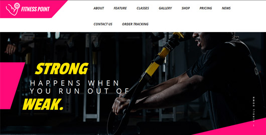 Fitness Point | Gym, Fitness and Sports Club Responsive HTML Template