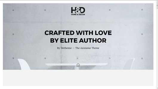 H&D - Interior Design WordPress Theme