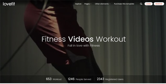  LOVEFIT | Fitness Video Training