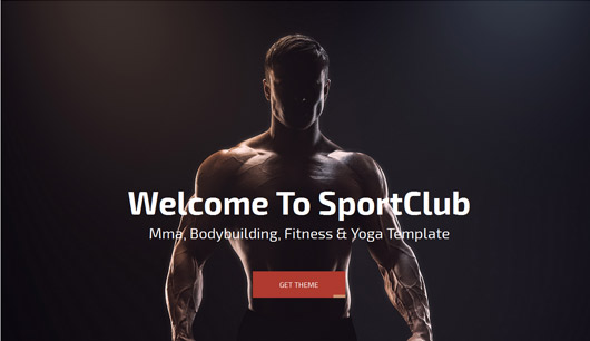 FightClub | Premium Crossfit Mma Bodybuilding Fitness & Yoga Html Template