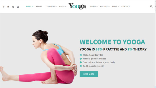 Yooga | Modern Health and Yoga HTML Template