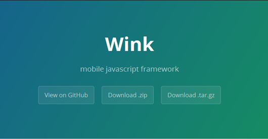 Frameworks-For-Mobile-App-Development-WINK-Toolkit