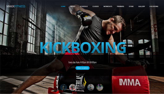 Maxx Fitness | Responsive HTML Template