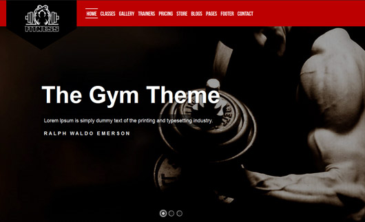 The Gym | Gym & Fitness HTML5 Responsive Multipurpose Templates