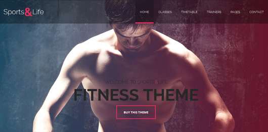 Sports&Life | Gym & Fitness HTML Template