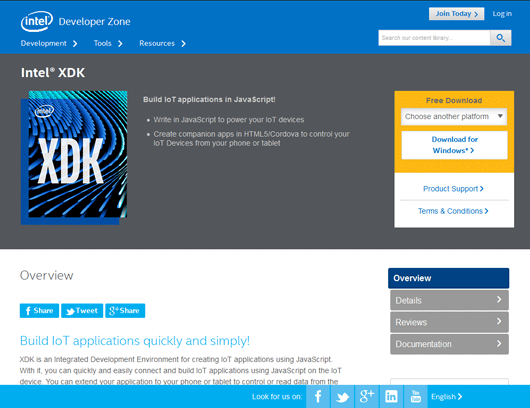 Frameworks-For-Mobile-App-Development-Intel-XDK