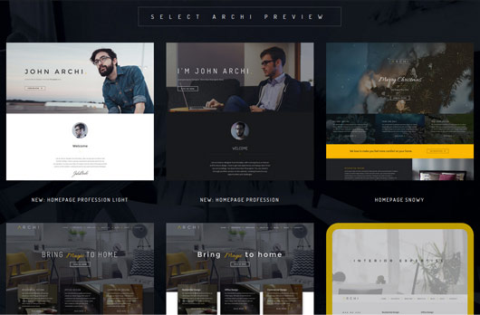 Archi - Interior Design WordPress Theme