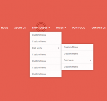 Navigation Menu Style 12