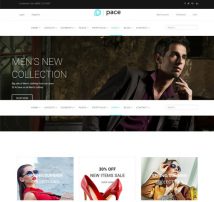 Pace - Responsive MultiPurpose Joomla Theme