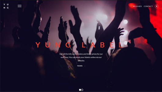 Y.U.N.G STUDIO - Music Producer, Band, DJ & Studio Bootstrap Template
