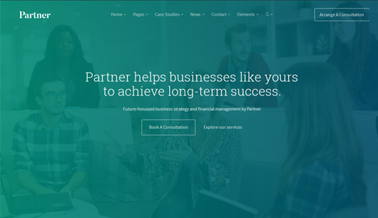 Partner - Accounting and Law Responsive WordPress Theme