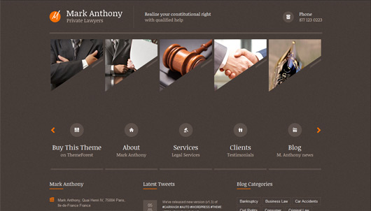 Themis - Law Lawyer Business WordPress Theme