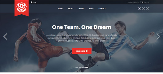 FC - Football Club Template (Soccer HTML)