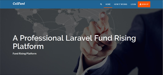 CellFund - Fund Raising Platform