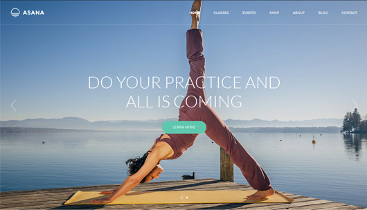 Asana - Sport and Yoga HTML Template