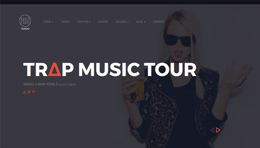 DJ TARDO // Music & Producer Bootstrap Template