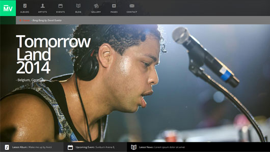 MusicVent- Premium Music & Event Html5 Template