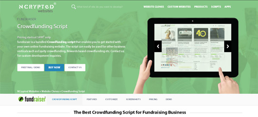FUNDRAISER Crowdfunding Script