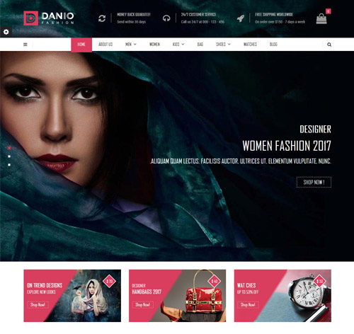 Danio - Fashion Responsive Prestashop 1.7 Theme