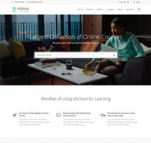 eSchool - Education & LMS Joomla Template