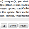jQuery Marquee Effect with Change Direction