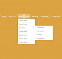 Navigation Menu Style 15