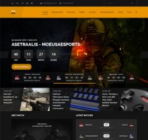 Team - Soccer, Football, Hockey, Basketball | eSport & Gaming | Sport Club News WordPress Theme