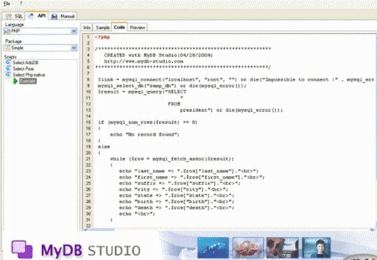 MYDB STUDIO