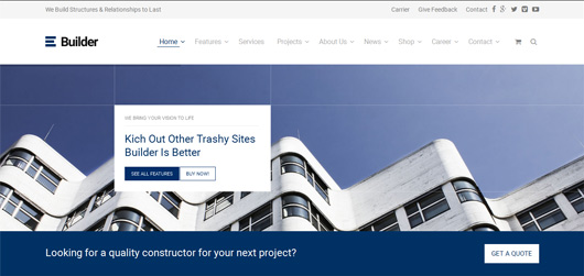 Builder - Building & Construction WordPress Theme