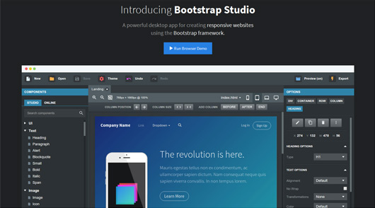 Bootstrap Studio