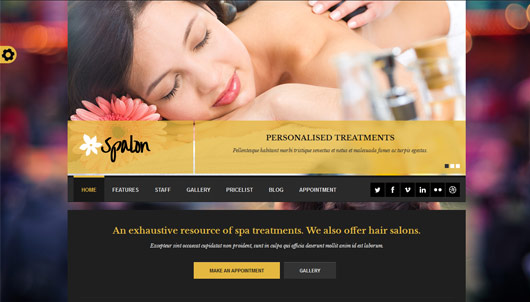 Spalon - Responsive WordPress Theme