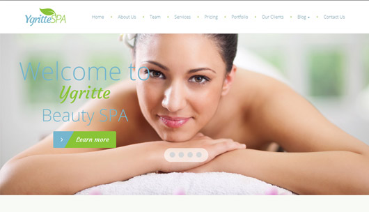 Ygritte Spa - Beauty Salon WordPress Theme