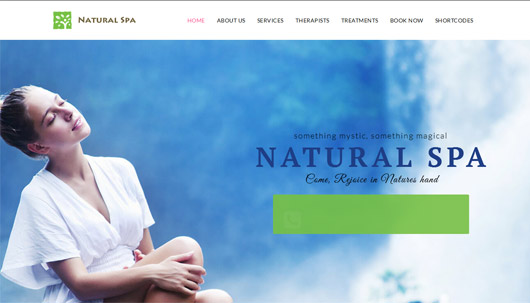 Natural Spa - Beauty Spa Theme
