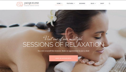 Jacqueline - Spa & Massage Salon Theme