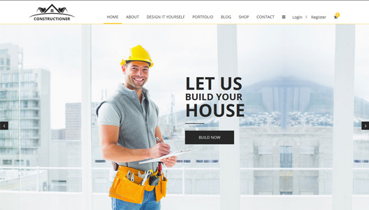 Construction - Construction WordPress Theme