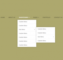 Navigation Menu Style 17