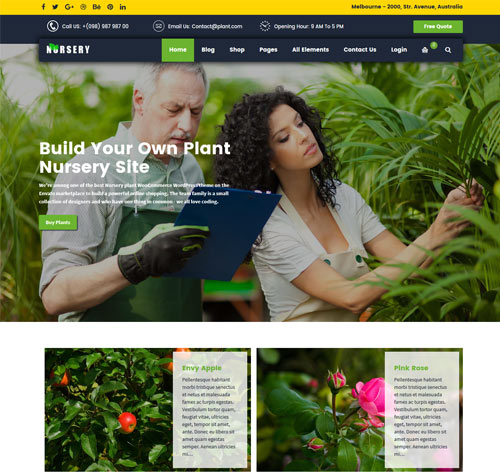 NurseryPlant - Responsive WooCommerce WordPress Theme