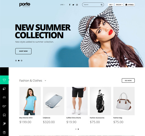 Porto - Ultimate Responsive Shopify Theme