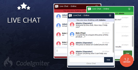 15+ Live Chat script in PHP - Best jQuery