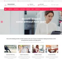 Assurance - Business Consulting and Professional Services WordPress Theme