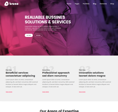 Bruno - Creative Multi Purpose WordPress Theme