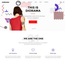 Diorama - A Bold Portfolio Theme for Agencies and Freelancers