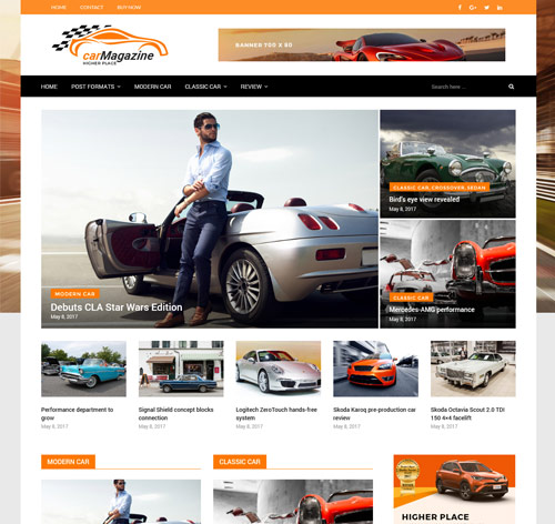 Higher Place Blog - WordPress News Blog Magazine Theme