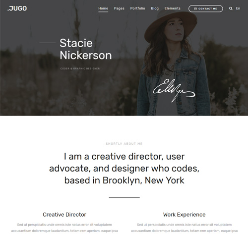 Jugo — Responsive Multipurpose WordPress Theme