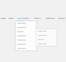 Navigation Menu Style 18